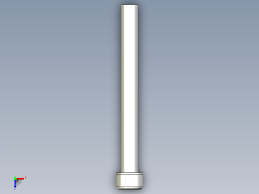 有頭內六角全牙螺絲ACBB-3D多系列多零件图纸模型俯视缩略图