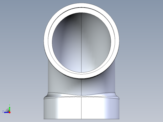 船舶管路系统S3_SeaDrainPLUS_1-4ShortBend-SxS_37E182503_3in Sea Drain Plus - 91.2 Short Sweep - SxS右视缩略图