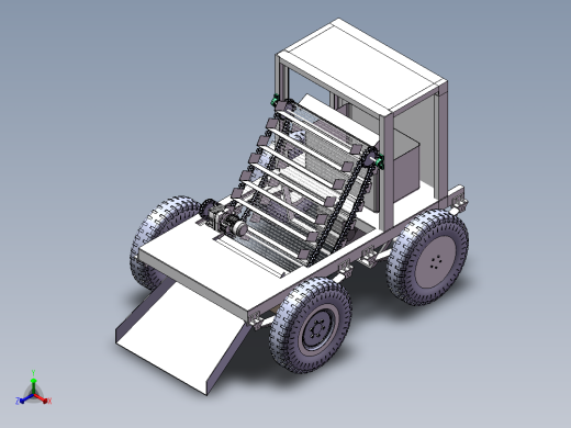 沙滩垃圾清理机三维+CAD+110+24.03.21+003