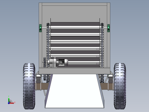 沙滩垃圾清理机三维+CAD+110+24.03.21+003前视缩略图
