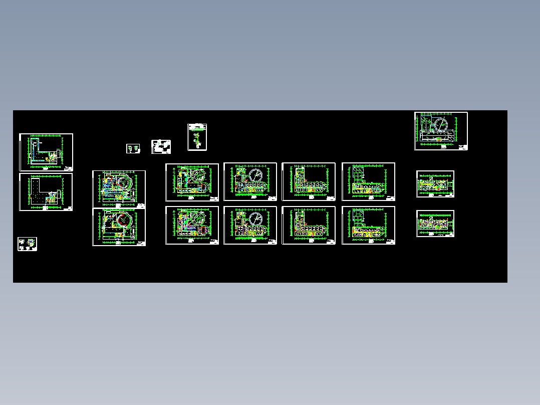 某六层办公楼空调通风设计图