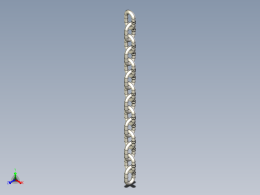 紧固件-IGES 0.3750 Chain Links