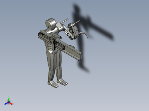 激光加农炮机器人