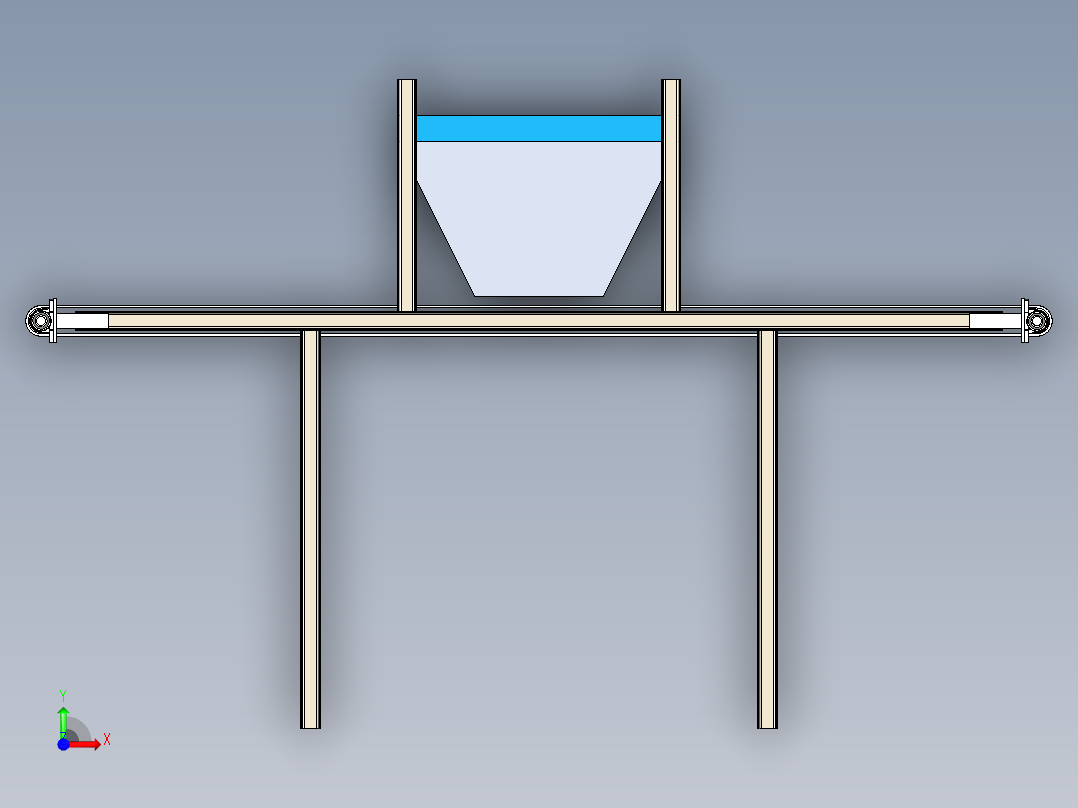 全自动粉煤灰砖制作装置前视图
