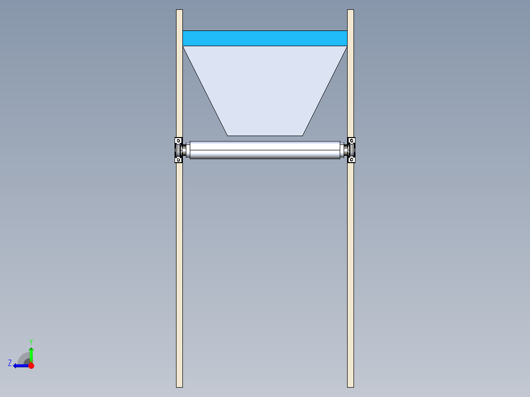 全自动粉煤灰砖制作装置右视图