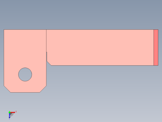 P102-汽车后消声器总成检具设计及三维catia建模俯视缩略图