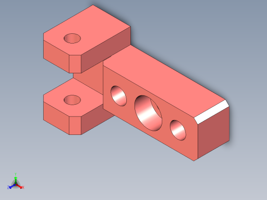 P102-汽车后消声器总成检具设计及三维catia建模正等轴测缩略图
