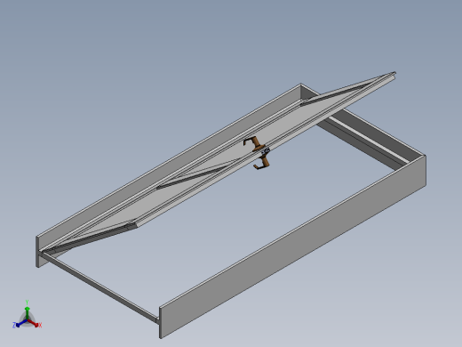 室内门正等轴测缩略图