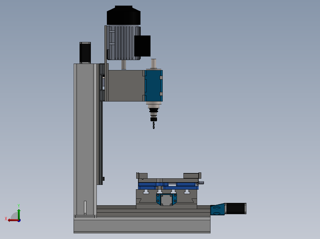 用横盘制造的压磨机气割切割机直磨机后视图