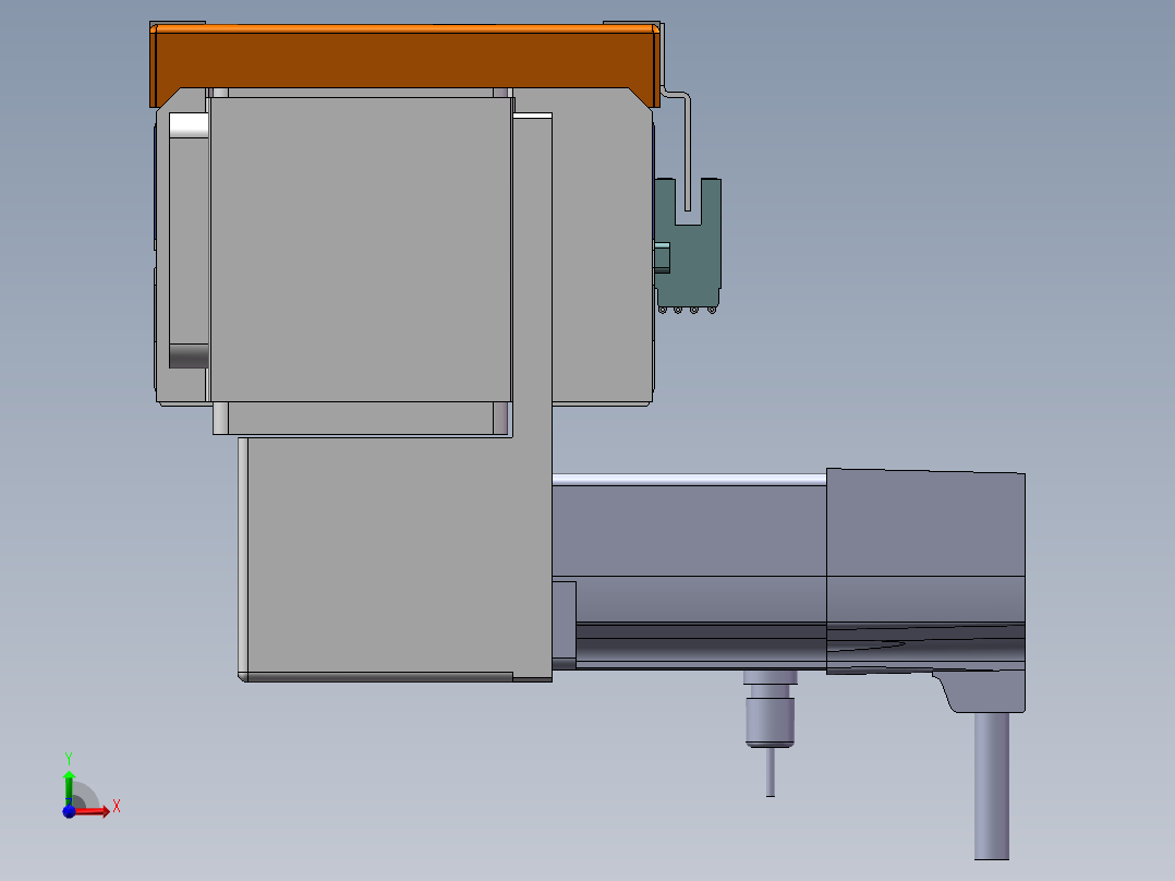 MCB同步带全封闭MCB10-LD-100W前视图