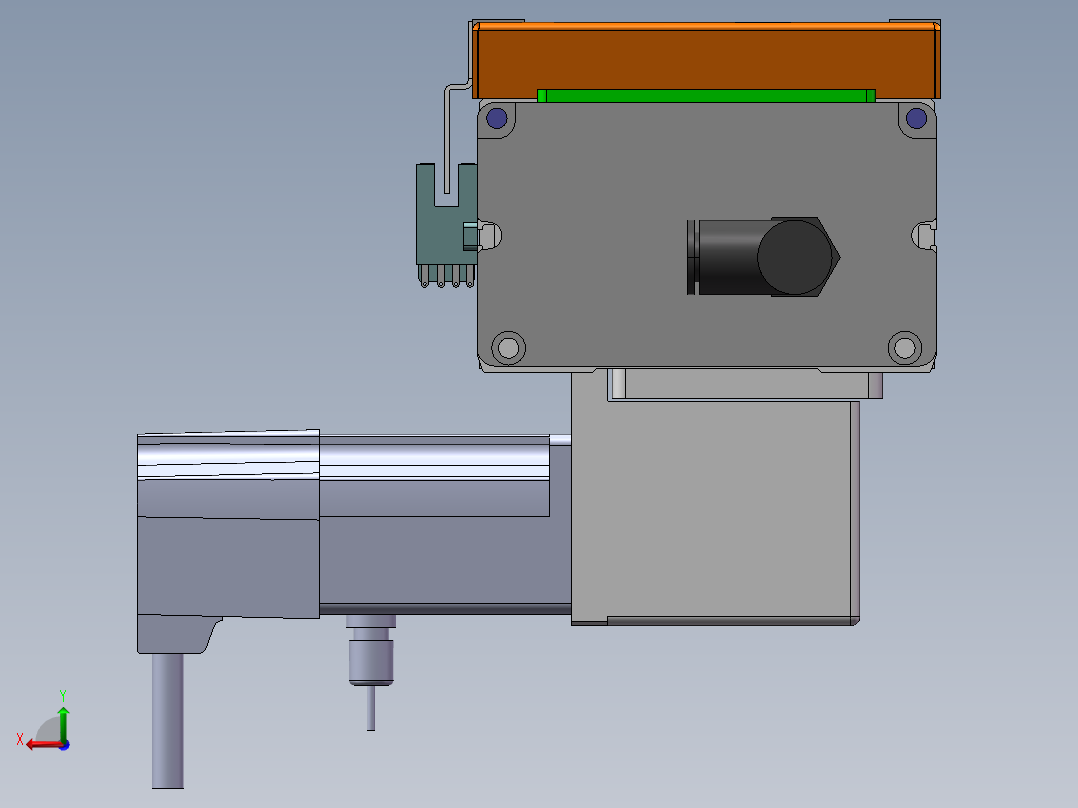 MCB同步带全封闭MCB10-LD-100W后视图
