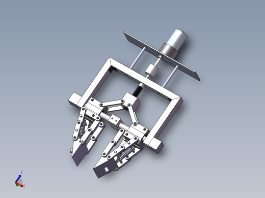 平行夹爪设计模型（需要特征识别）