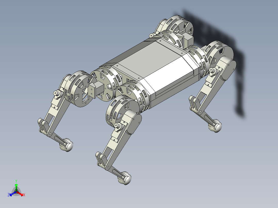 四足机器人菠萝狗