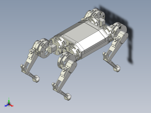 四足机器人菠萝狗