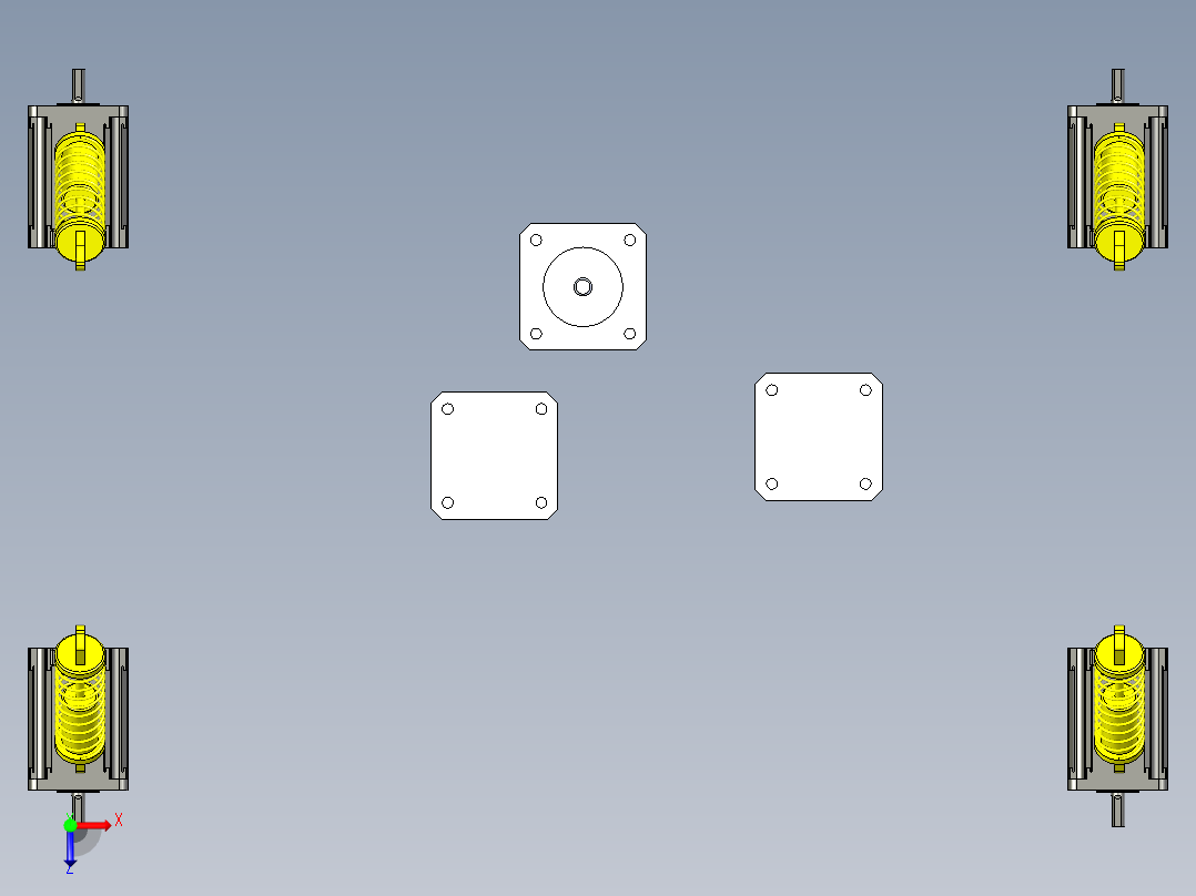 B3003962-月球采样车辆俯视图