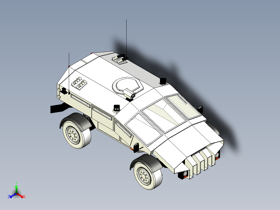 B3003915-MRAP运输车