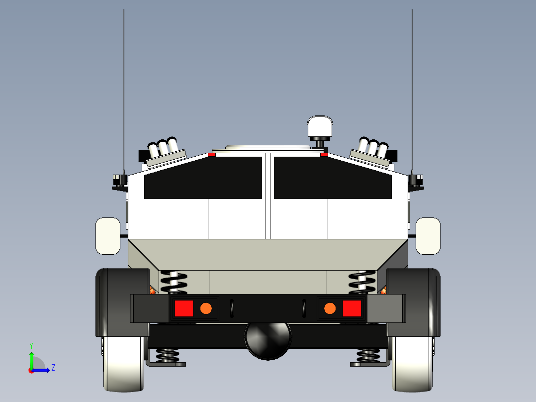 B3003915-MRAP运输车左视图