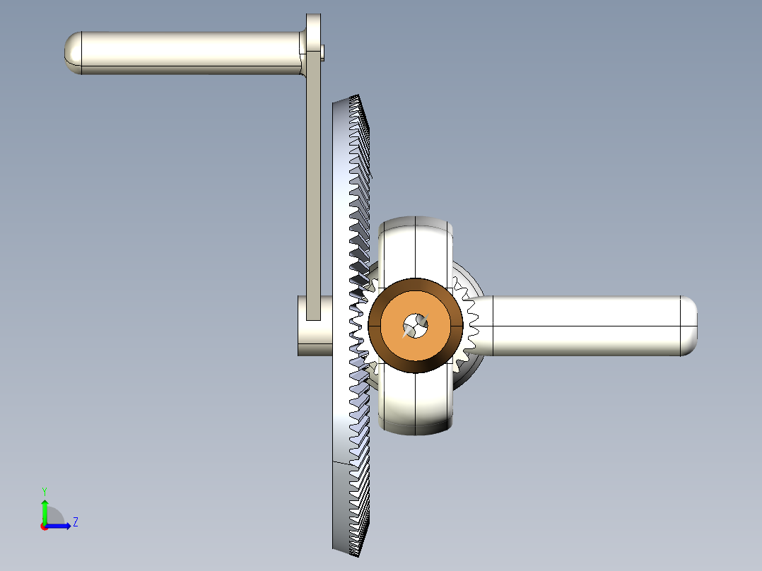 B3003792-手动钻机左视图