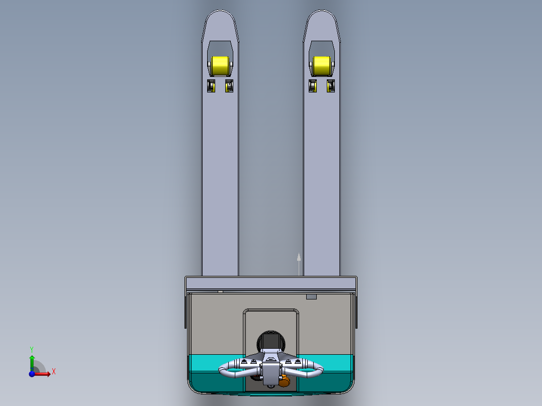叉车、 小型电动叉车 SW前视图