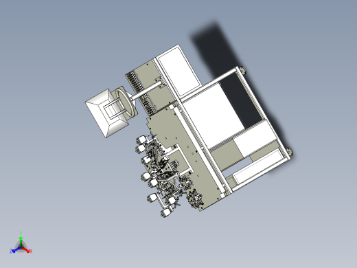 转塔式尺寸检检测机