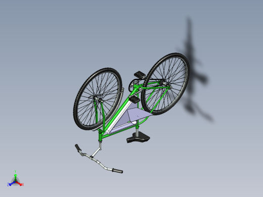 带篮子的自行车