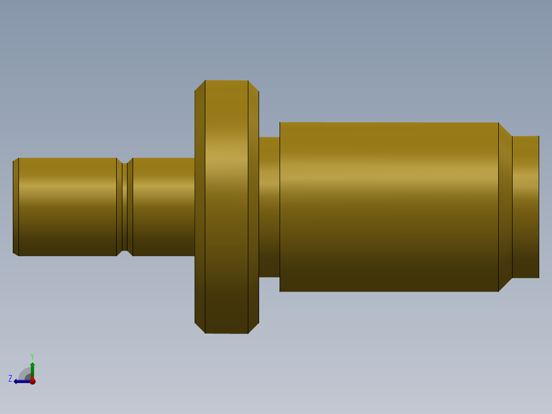 SMA 插孔至 SMB 插孔 AMPHENOL右视图