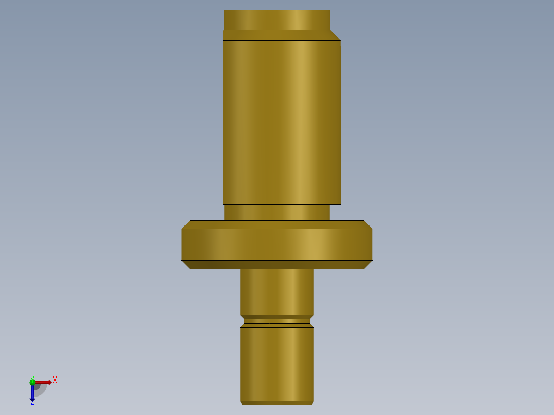 SMA 插孔至 SMB 插孔 AMPHENOL俯视图