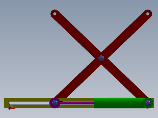 剪刀机构前视缩略图