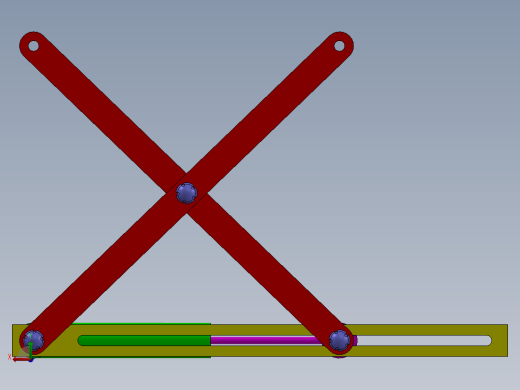 剪刀机构后视缩略图