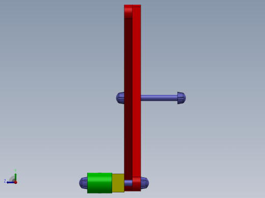 剪刀机构右视缩略图