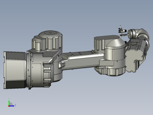 机器人喷涂7轴机械手+喷枪左视缩略图