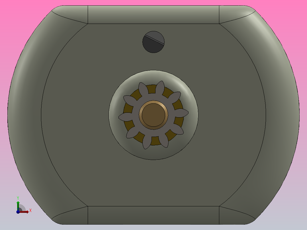 直流电机1912前视图