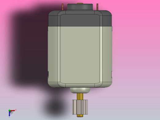 直流电机1912俯视缩略图