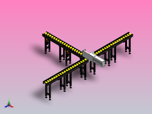 产品分拣传送带