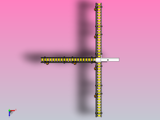 产品分拣传送带俯视缩略图