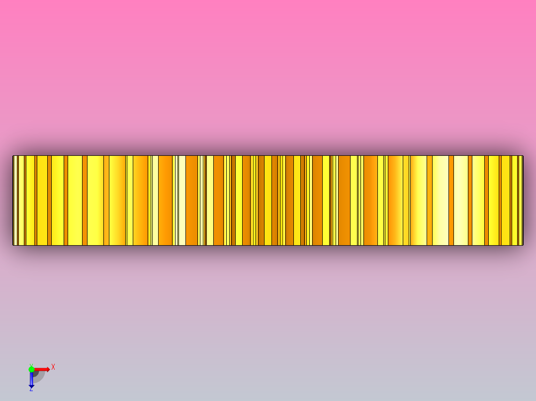 亲子自行车UG俯视图