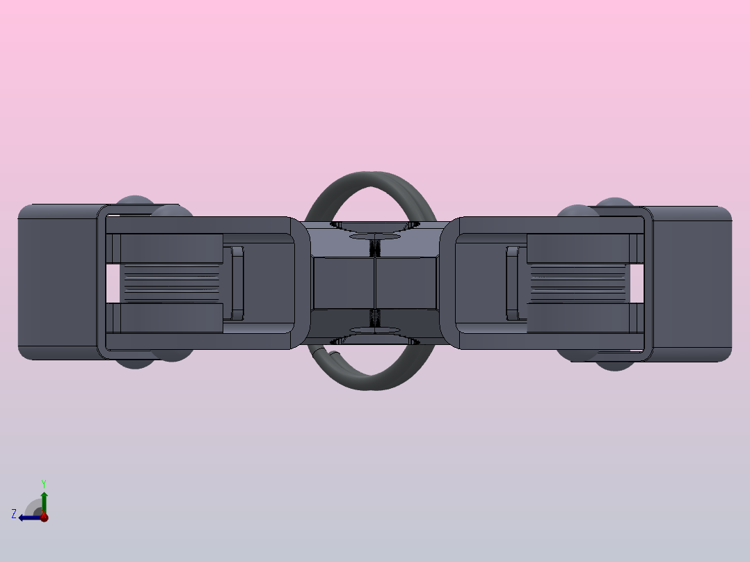 钥匙圈多功能工具右视图