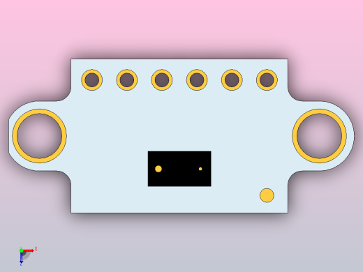 VL53L0X V2飞行时间传感器俯视缩略图
