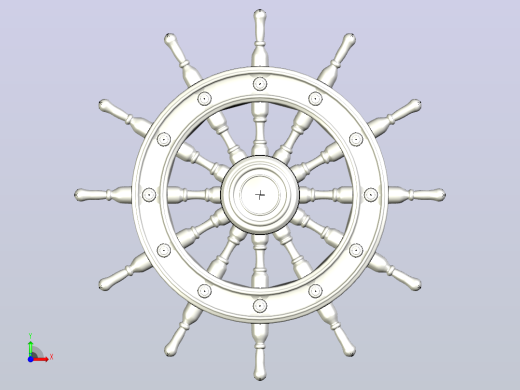 航海方向舵前视缩略图