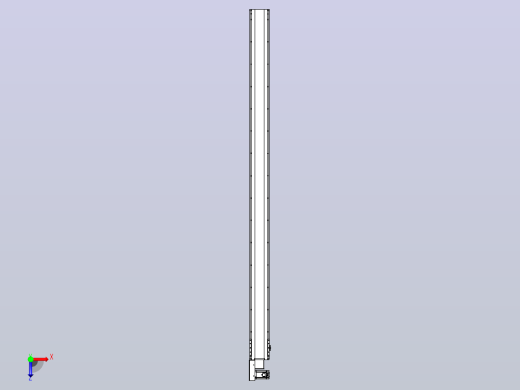 皮带直线轴半封闭可选导轨TPA-HNB-175D-140-L2850-ML-C-P75-N3俯视缩略图