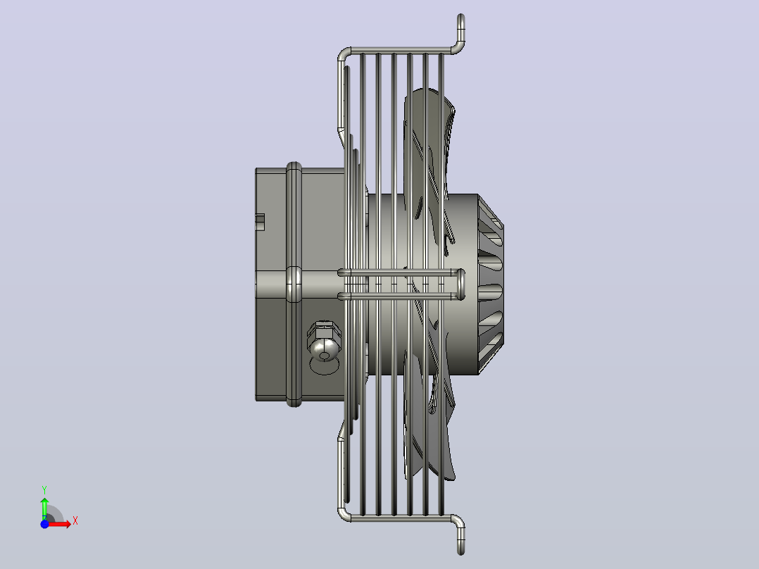 TX.A2D-200S-7DMVA04型外转子风机[TX.A2D-200S-7DMVA04]前视图