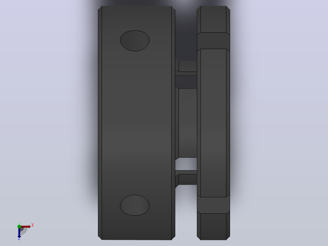 NKA开槽锁紧螺母[NKA M17×1.5]俯视图