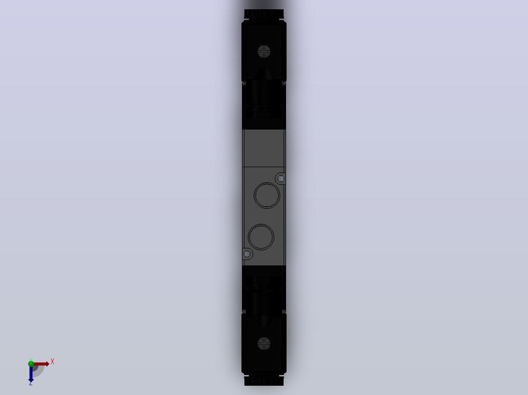 电磁阀4V230C-08-A俯视图