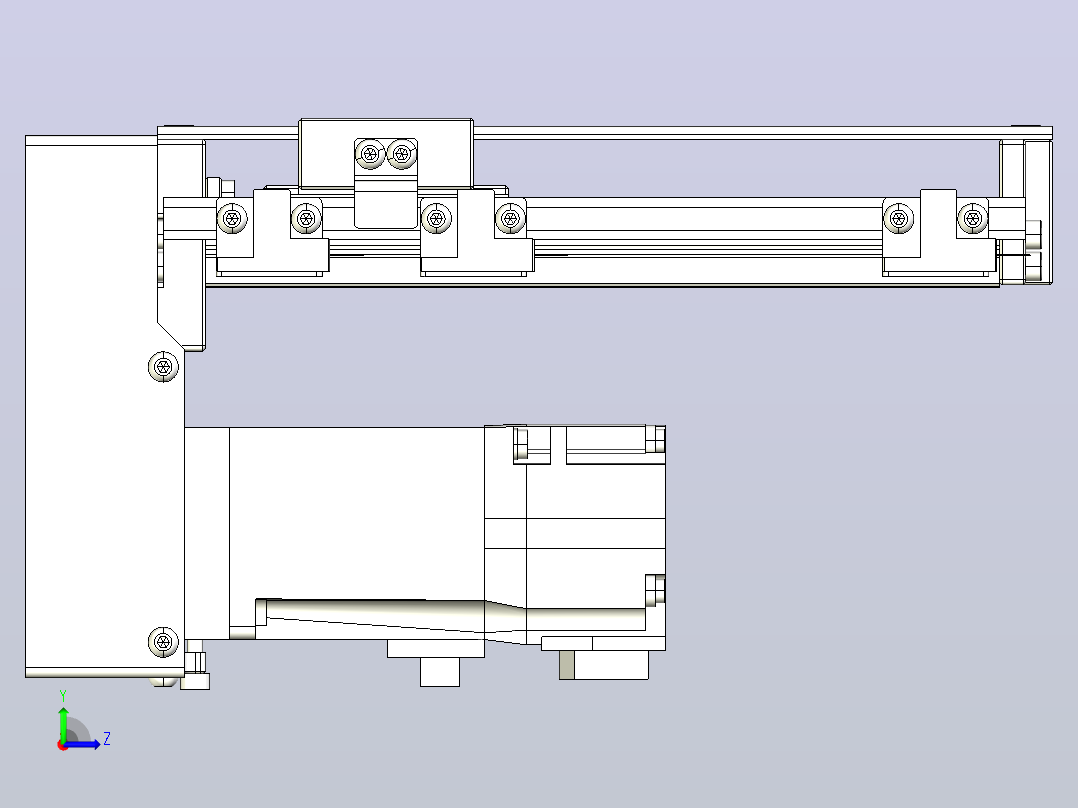 钢基模组TPA-KNR-4002C-150A1-MP-H1S2左视图