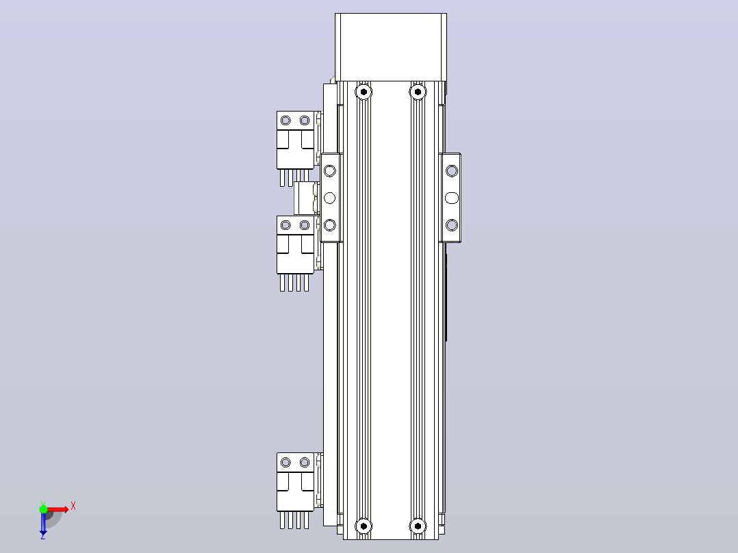 钢基模组TPA-KNR-4002C-150A1-MP-H1S2俯视图