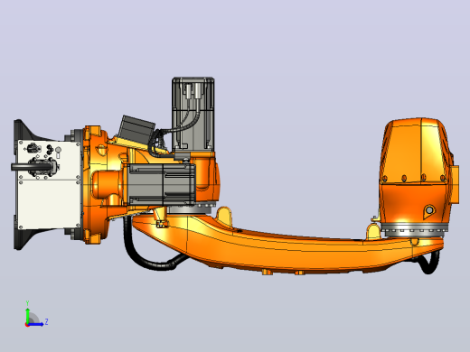 机器人KUKA kr70 r2100 SW STP左视缩略图