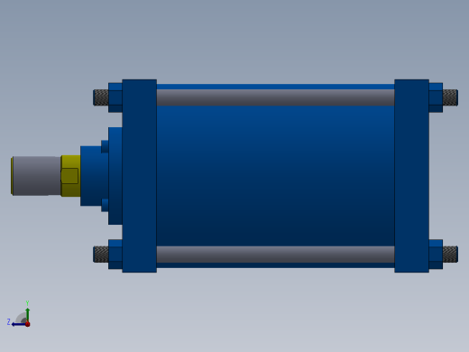 气缸CS1B250-300右视缩略图