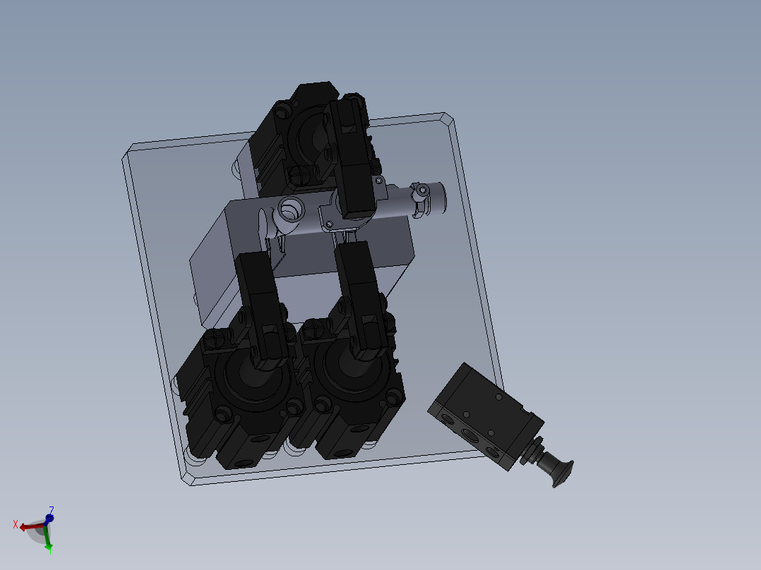 WHB09-01BY51-2气阀体工装