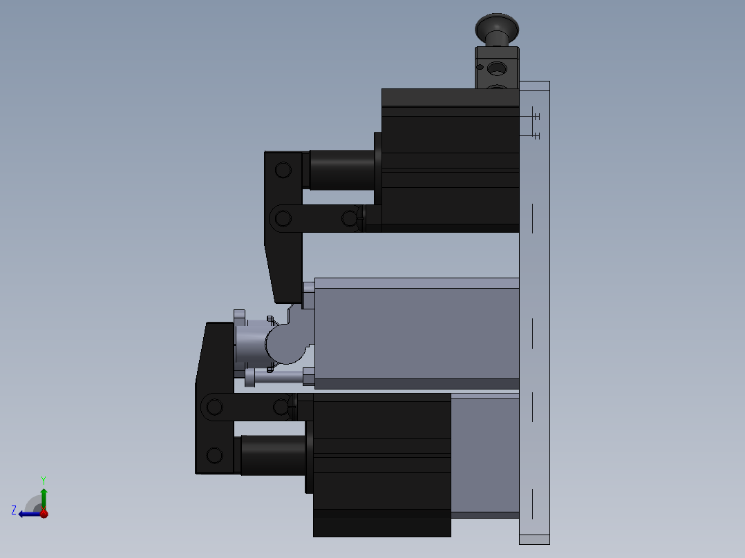 WHB09-01BY51-2气阀体工装右视图