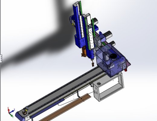 五轴注塑机械手3D图纸 K367 非标自动化设备3D图纸3D模型缩略图